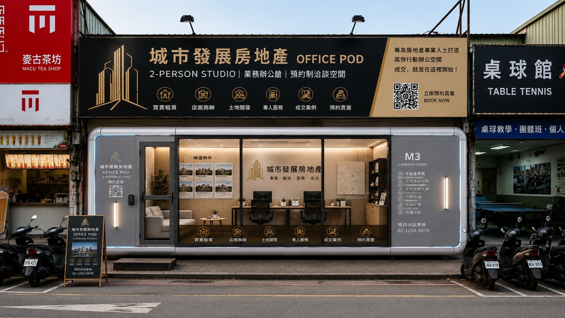 小資營業店面